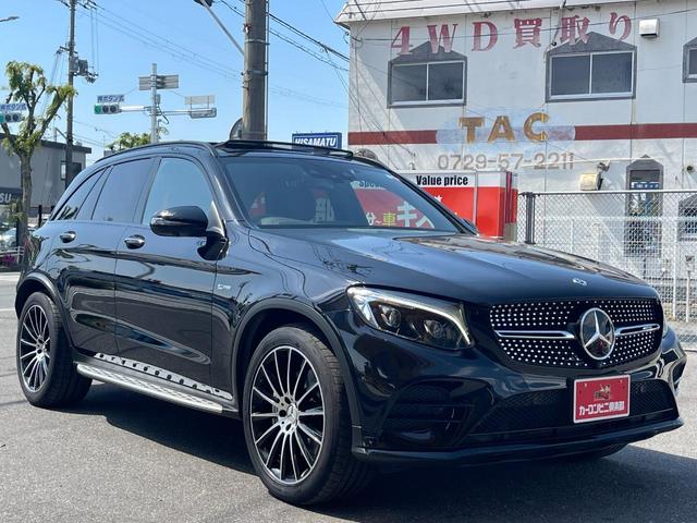 ＧＬＣ ＧＬＣ４３　４マチック　４ＷＤ　パノラミックスライディングルーフ　ヘッドアップディスプレイ　ブルメスタサウンドシステム　レザーシート　シートヒーター　ルーフレール　ＬＥＤヘッドライト　純正ナビＴＶ　ＥＴＣ（39枚目）