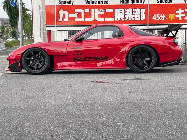 ＲＸ－７ 　ＯＨ済ＮＥＷエンジン　タービンＯＨ済　ＲＥ雨宮仕様　ワイドボディ公認　Ｖマウント　パワーＦＣ　ＦＣコマンダー　デフィメーター　リアディヒューザー　ボーテックジェネレター　ＧＴウイング（4枚目）