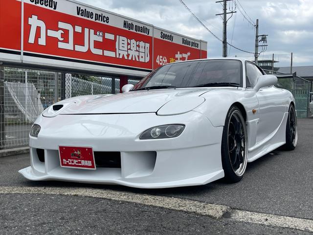 ＲＸ－７ 　ＯＨ済ＮＥＷエンジン　タービンＯＨ済　クラッチＯＨ済　ユーラスＧＴエアロ　ＧＴウイング　車高調　　社外マフラー　社外アルミホイール　ＭＯＭＯステアリング（18枚目）