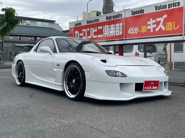 ＲＸ－７ 　ＯＨ済ＮＥＷエンジン　タービンＯＨ済　クラッチＯＨ済　ユーラスＧＴエアロ　ＧＴウイング　車高調　　社外マフラー　社外アルミホイール　ＭＯＭＯステアリング（27枚目）