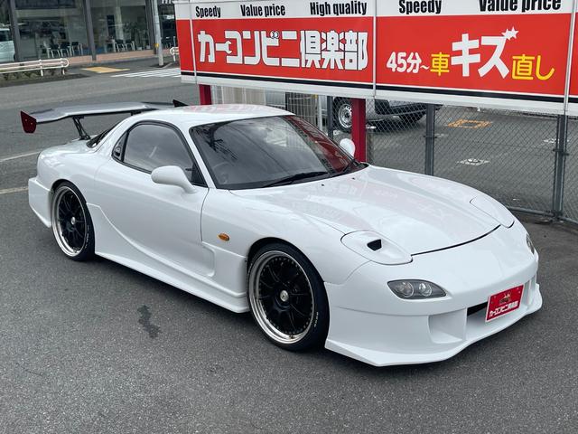 ＲＸ－７ 　ＯＨ済ＮＥＷエンジン　タービンＯＨ済　クラッチＯＨ済　ユーラスＧＴエアロ　ＧＴウイング　車高調　　社外マフラー　社外アルミホイール　ＭＯＭＯステアリング（28枚目）