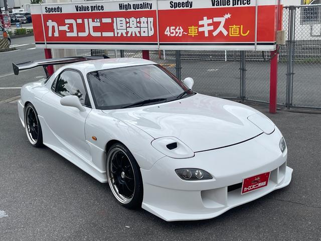 ＲＸ－７ 　ＯＨ済ＮＥＷエンジン　タービンＯＨ済　クラッチＯＨ済　ユーラスＧＴエアロ　ＧＴウイング　車高調　　社外マフラー　社外アルミホイール　ＭＯＭＯステアリング（31枚目）