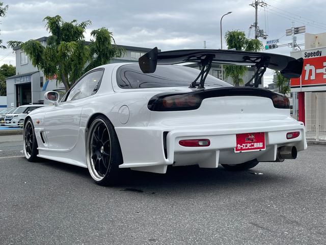 ＲＸ－７ 　ＯＨ済ＮＥＷエンジン　タービンＯＨ済　クラッチＯＨ済　ユーラスＧＴエアロ　ＧＴウイング　車高調　　社外マフラー　社外アルミホイール　ＭＯＭＯステアリング（38枚目）