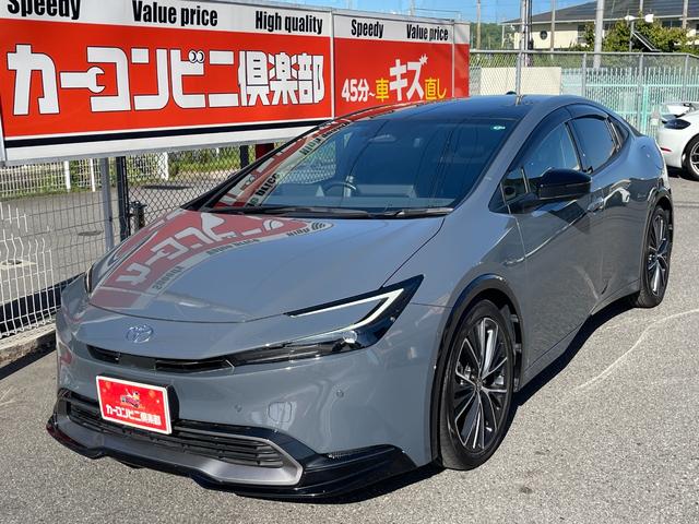 プリウス Ｚ　新車保証継承付　パノラマルーフ　革シート　シートヒーター　ベンチレーションシート　デジタルインナーミラー　純正ディスプレイオーディオ　ナビＴＶ　パノラミックビューモニター（2枚目）