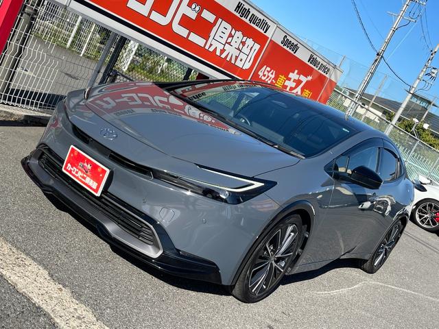 プリウス Ｚ　新車保証継承付　パノラマルーフ　革シート　シートヒーター　ベンチレーションシート　デジタルインナーミラー　純正ディスプレイオーディオ　ナビＴＶ　パノラミックビューモニター（46枚目）