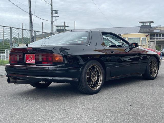 サバンナＲＸ－７ ＧＴ－Ｒ　ＯＨ済高圧縮エンジン　５ＭＴ　ミラクルクロスバー　社外１７インチアルミホイール　ＨＫＳハイパワーマフラー　ブリッツ車高調　ブリットセミバケ　ナルディステアリング　ピボットブースト計（44枚目）