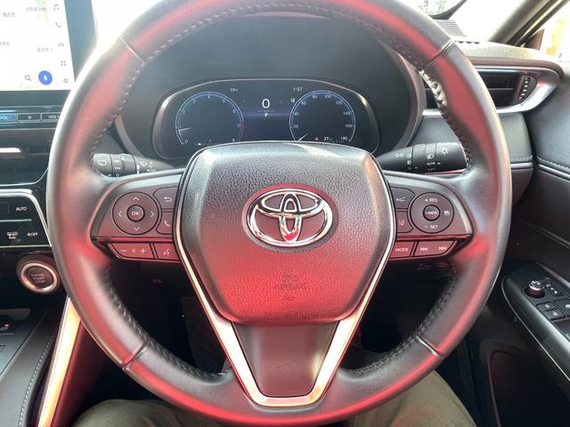 ハリアー Ｇ　新車保証継承付　セーフティセンス　純正ナビ　ＴＶ　バックカメラ　デジタルインナーミラー　パワーリアゲート　ハーフレザーパワーシート　ＬＥＤヘッドランプ　雨滴感応ワイパー　電動チルトステアリング（14枚目）