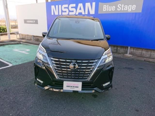 ハイウェイスターV プロパイロット 全周囲カメラ LEDヘッドライト 弊社社用車 踏み間違い防止 車線逸脱 ハンズフリー両側オートスライド リヤエアコン(2枚目)