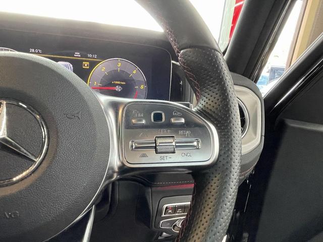 Ｇクラス Ｇ４００ｄ　ＡＭＧライン　１オーナー　ラグジュアリーＰＫＧ　アダプティブダンピング　サンルーフ　黒革　純正２０ＡＷ　ローダウン　スペーサー　ブルメスター　赤シートベルト　全席シートヒータ　３６０度カメラ　車検令和９年６月２５日（54枚目）