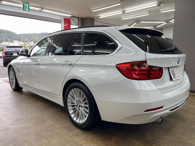 3シリーズ 320iツーリング ラグジュアリー 1オーナー 純正ナビ Bカメラ フルセグTV インテリジェントセーフティ(衝突軽減ブレーキ・車線逸脱警告) ACC(追従クルーズコントロール) 黒革 純正17AW スペアキー 禁煙 電動ゲート(59枚目)