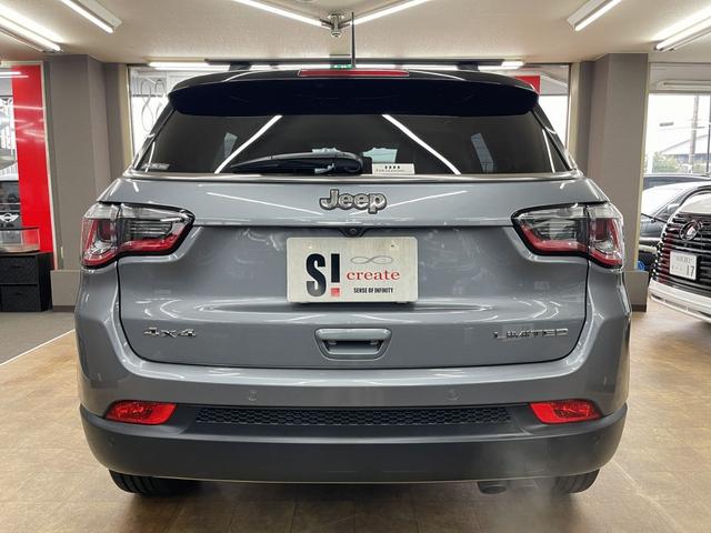 ジープ・コンパス リミテッド　ブラックルーフエディション　限定車　純正ナビ　バックカメラ　フルセグＴＶ　Ｂｌｕｅｔｏｏｔｈ　ＨＩＤ　アダプティブクルーズコントロール（追従）　ブラインドスポット　ハーフレザー　ＥＴＣ　スマートキー（57枚目）