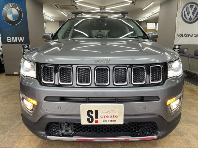 ジープ・コンパス リミテッド　ブラックルーフエディション　限定車　純正ナビ　バックカメラ　フルセグＴＶ　Ｂｌｕｅｔｏｏｔｈ　ＨＩＤ　アダプティブクルーズコントロール（追従）　ブラインドスポット　ハーフレザー　ＥＴＣ　スマートキー（74枚目）