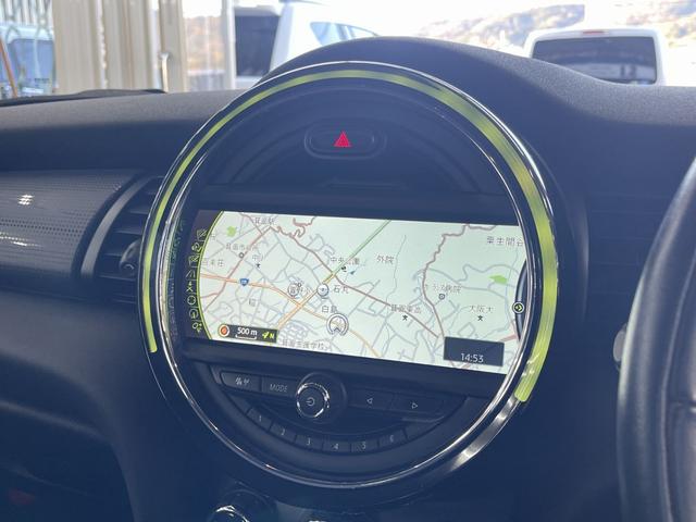 MINI クーパー 純正ナビ バックカメラ Bluetooth MINIドライビングモード LEDヘッドライト 純正15AW ETC 純正アームレスト 禁煙車(64枚目)