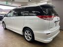 エスティマ G オイル消費対策済エンジン 純正ナビ Bカメラ フルセグTV Bluetooth 純正フリップダウン ガラスルーフ 両側パワースライド パワーバックドア 三列目電動格納 LEDヘッドライト/フォグバルブ(5枚目)