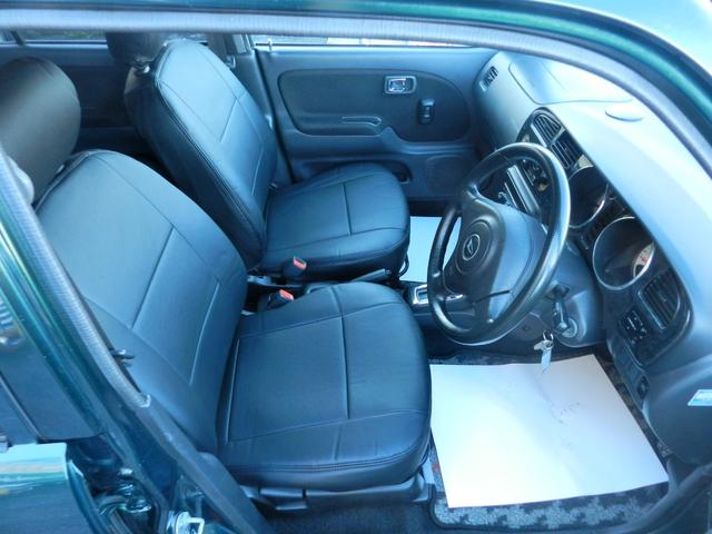 ミラジーノ ミニライトスペシャル　後期モデル２眼メーターブラック基調パネル　新品レザー調シートカバー　ミニライトホイール　センターアンテナ（12枚目）