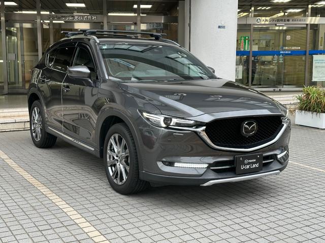 ＣＸ－５ ＸＤ　エクスクルーシブモード　ルーフレール　キャリア　デイライト　ウェルカムランプ　オールウェザーマット　フロントリアアンダーガーニッシュ（3枚目）