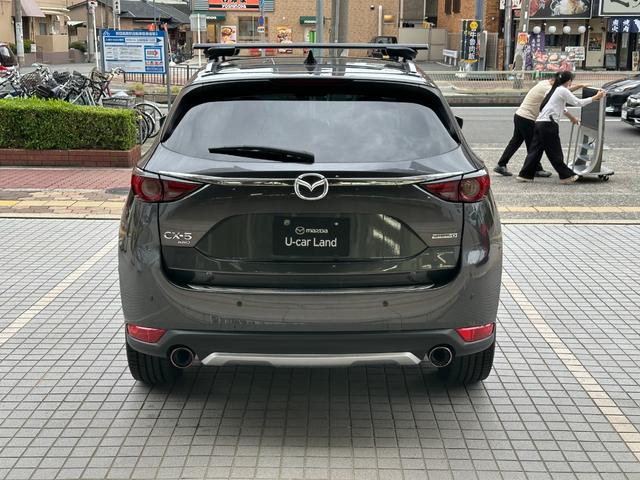 ＣＸ－５ ＸＤ　エクスクルーシブモード　ルーフレール　キャリア　デイライト　ウェルカムランプ　オールウェザーマット　フロントリアアンダーガーニッシュ（5枚目）