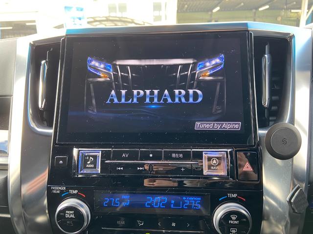 アルファード ２．５Ｓ　Ｃパッケージ　ＡＬＰＩＮＥ１１インチナビ・ＡＬＰＩＮＥ１２．８インチ後席モニター・ＥＴＣ・Ｒカメラ・モデリスタエアロパーツ・純正デジタルインナーミラー・ツインムーンルーフ・スペアタイヤ（26枚目）