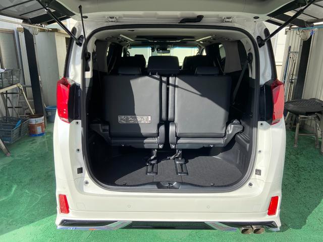 アルファード ２．５Ｓ　Ｃパッケージ　ＡＬＰＩＮＥ１１インチナビ・ＡＬＰＩＮＥ１２．８インチ後席モニター・ＥＴＣ・Ｒカメラ・モデリスタエアロパーツ・純正デジタルインナーミラー・ツインムーンルーフ・スペアタイヤ（53枚目）