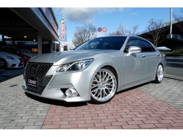 アスリートS 新品(TEIN車高調・マルチフォルケッタ20AW・タイヤ)黒革エアーシート・ミリ波レーダープリクラッシュブレーキ・前後ソナー・パドルシフト・クルコン・HID・ETC・HDDナビ(2枚目)
