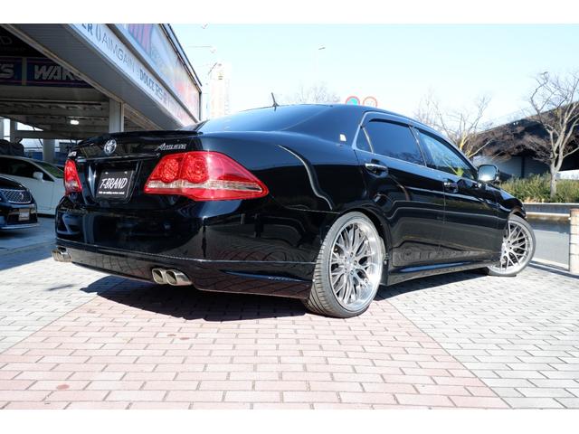 3.5アスリート アニバーサリーエディション 新品(TEIN車高調・マルチフォルケッタ20AW・タイヤ)TRD左右4本出マフラー・HDDナビ・ETC・HID・エアロ(7枚目)