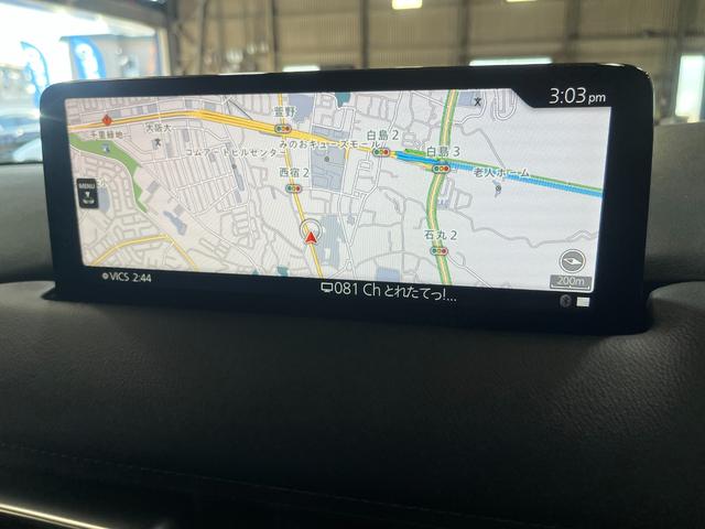 ＣＸ－５ ２５Ｓ　スポーツアピアランス　／ワンオーナー／純正ナビ地デジ／３６０度カメラ／黒革シート／スマートブレーキサポート／レーダークルーズ／クルージングトラフィックサポート／パワーバックドア／純正１９インチアルミ／自社買取車（24枚目）