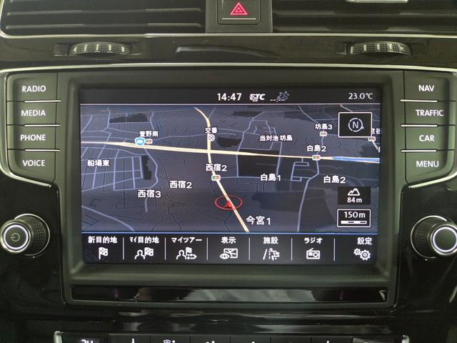 ゴルフ TSIハイラインブルーモーションテクノロジー レザーシートPKG/Discover Pro8インチナビ/自社買取車/ETC/純正17インチアルミ/シートヒーター/パワーシート/パドルシフト/キーレスエントリー/自社買取車(12枚目)