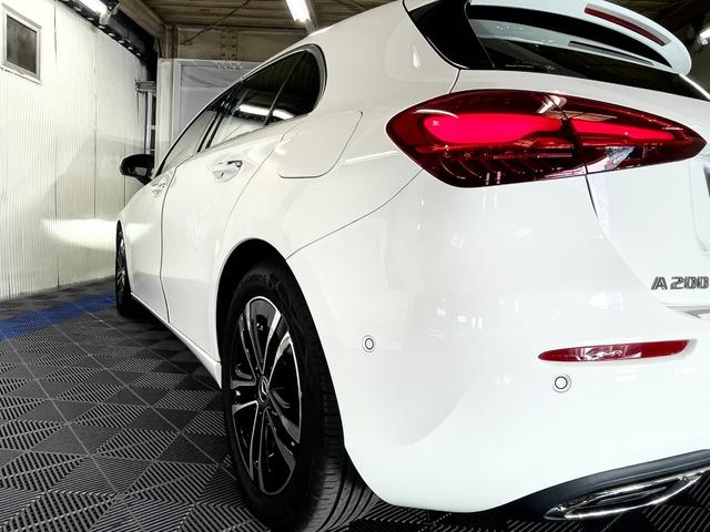 Aクラス A200d ワンオーナー 純正ナビ ハーフレザーシート アンビエントライト レーダーセーフティ アダクティブクルーズ フルセグ ブルートゥース接続 バックカメラ LEDヘッドライト ETC ドラレコ 自社買取車(29枚目)