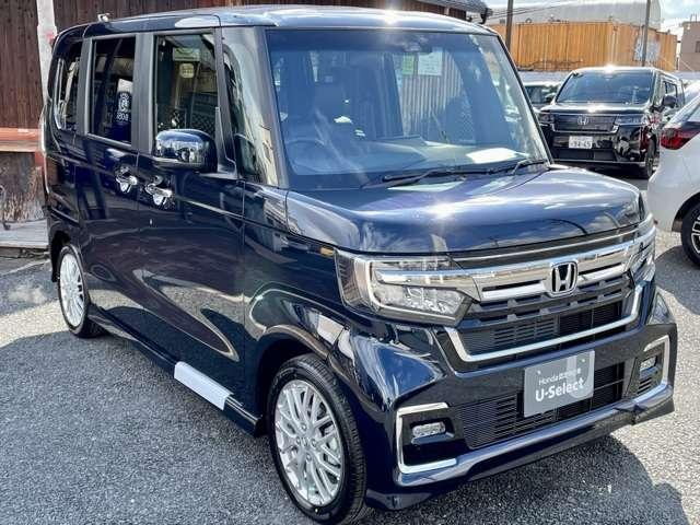 Lターボ 届出済未使用車 Honda SENSING本革巻ステアリングホイール シートヒーター シートバックテーブル15インチ純正アルミホイール 両側パワースライドドア 電子パーキング パドルシフト(4枚目)