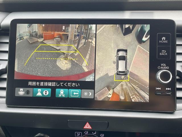 ｅ：ＨＥＶホーム　デモカーアップ／コネクトディスプレー／コンビシート／パーキングセンサー前後／マルチビューカメラ／純正ドライブレコーダー前後／プラズマクラスター機能付きフルオートエアコン／チップアップ(4枚目)