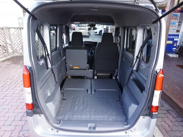N-VAN G・ホンダセンシング 6速MT/HondaSENSING/両側スライドドア/ピラーレス/フルフラットシート/車線逸脱抑制機能/衝突軽減ブレーキ/ドアバイザー/スペアキー/オートエアコン/サイドアンダーミラー(27枚目)