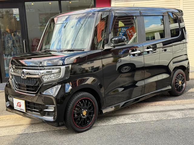 Ｎ－ＢＯＸカスタム Ｇ・ＥＸターボホンダセンシング　２ＷＤ（７ＣＶＴ）・安全運転支援・カーナビ（フルセグ地デジＴＶ・ＣＤ／ＤＶＤ・Ｂｌｕｅｔｏｏｔｈ）・両側パワースライドドア・ＬＥＤヘッドライト・アームレスト付リアシート（2枚目）