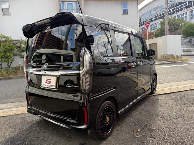 Ｎ－ＢＯＸカスタム Ｇ・ＥＸターボホンダセンシング　２ＷＤ（７ＣＶＴ）・安全運転支援・カーナビ（フルセグ地デジＴＶ・ＣＤ／ＤＶＤ・Ｂｌｕｅｔｏｏｔｈ）・両側パワースライドドア・ＬＥＤヘッドライト・アームレスト付リアシート（11枚目）