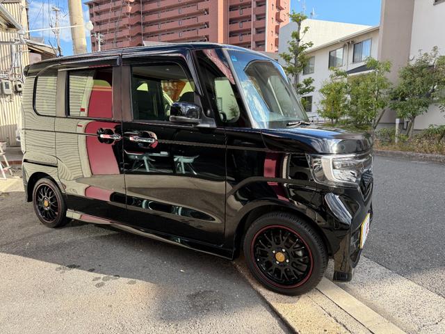 Ｎ－ＢＯＸカスタム Ｇ・ＥＸターボホンダセンシング　２ＷＤ（７ＣＶＴ）・安全運転支援・カーナビ（フルセグ地デジＴＶ・ＣＤ／ＤＶＤ・Ｂｌｕｅｔｏｏｔｈ）・両側パワースライドドア・ＬＥＤヘッドライト・アームレスト付リアシート（13枚目）