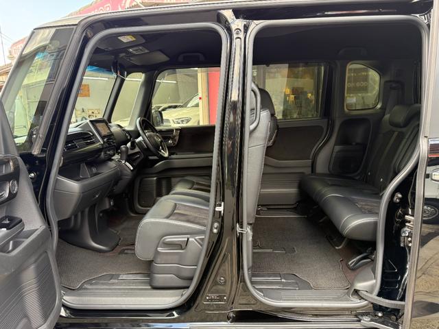 Ｎ－ＢＯＸカスタム Ｇ・ＥＸターボホンダセンシング　２ＷＤ（７ＣＶＴ）・安全運転支援・カーナビ（フルセグ地デジＴＶ・ＣＤ／ＤＶＤ・Ｂｌｕｅｔｏｏｔｈ）・両側パワースライドドア・ＬＥＤヘッドライト・アームレスト付リアシート（63枚目）