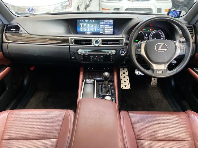 GS300h Fスポーツ サンルーフ 赤本革シート(2枚目)