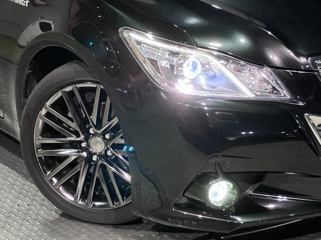 クラウンハイブリッド アスリートG 純正18インチアルミ・サンルーフ・黒本革シート・エアーシート・シートヒーター・純正HDDナビ・Bluetoothオーディオ・フルセグ・Bカメラ・プリクラッシュセーフティー・コーナーセンサー・ETC・(32枚目)