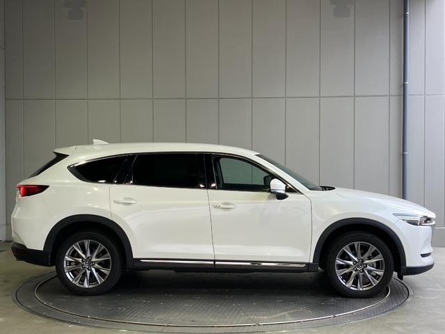 ＣＸ－８ ２５Ｓ　プロアクティブ　６人乗り・ヘットアップディスプレイ・デジタルインナーミラー・１９インチＡＷ・レーダークルーズコントロール・ブラインドスポットモニター・コーナーセンサー・シティーブレーキ・純正ナビ・Ｂｌｕｅｔｏｏｔｈ・（34枚目）