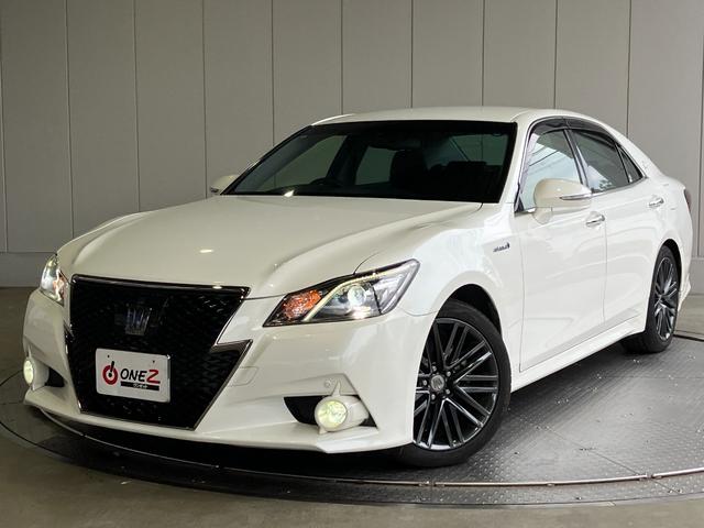 クラウンハイブリッド アスリートＳ　ブラックスタイル　純正１８インチブラックスパッタリングＡＷ・プリクラッシュセーフティー・レーダークルーズコントロール・コーナーセンサー・純正ＨＤＤナビＢｌｕｅｔｏｏｔｈオーディオ・フルセグ・Ｂカメラ・ＨＩＤオートライト（29枚目）