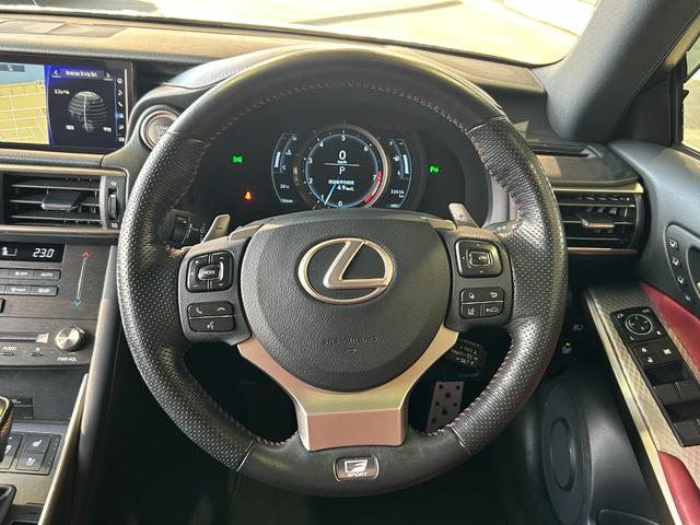 ＩＳ ＩＳ３５０　Ｆスポーツ　ＴＲＤエアロＦＳＲ・ＴＲＤマフラー・ＴＲＤリアスポイラー・サンルーフ・ブラインドスポットモニター・コーナーセンサー・レーダークルーズコントロール・レーンキープ・プリクラッシュセーフティー・赤本革シート（58枚目）