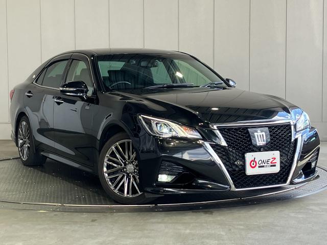 クラウン アスリートG パノラミックビューモニター・純正SDナビ・Bluetoothオーディオ・フルセグ・プリクラッシュセーフティー・レーダークルーズコントロール・コーナーセンサー・ブラインドスポットモニター・18インチAW(28枚目)