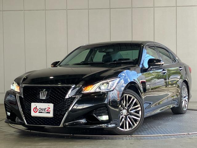 クラウン アスリートG パノラミックビューモニター・純正SDナビ・Bluetoothオーディオ・フルセグ・プリクラッシュセーフティー・レーダークルーズコントロール・コーナーセンサー・ブラインドスポットモニター・18インチAW(30枚目)