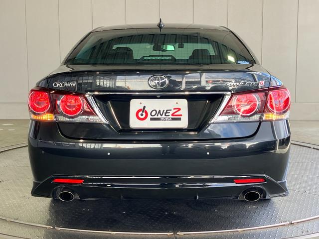 クラウン アスリートG パノラミックビューモニター・純正SDナビ・Bluetoothオーディオ・フルセグ・プリクラッシュセーフティー・レーダークルーズコントロール・コーナーセンサー・ブラインドスポットモニター・18インチAW(32枚目)