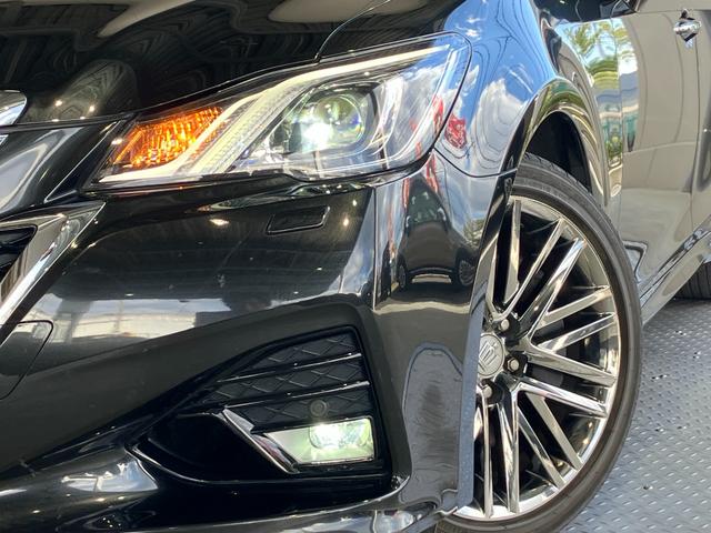 クラウン アスリートG パノラミックビューモニター・純正SDナビ・Bluetoothオーディオ・フルセグ・プリクラッシュセーフティー・レーダークルーズコントロール・コーナーセンサー・ブラインドスポットモニター・18インチAW(41枚目)