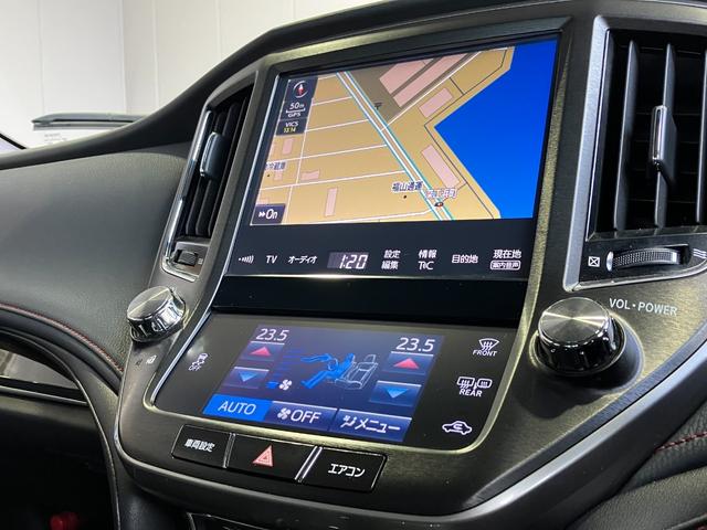 クラウン アスリートG パノラミックビューモニター・純正SDナビ・Bluetoothオーディオ・フルセグ・プリクラッシュセーフティー・レーダークルーズコントロール・コーナーセンサー・ブラインドスポットモニター・18インチAW(50枚目)