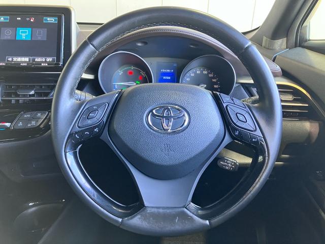C-HR G モデリスタエアロFSR・純正9インチSDナビ・フルセグ・Bluetoothオーディオ・Bカメラ・シートヒーター・プリクラッシュセーフティー・レーダークルーズコントロール・ブラインドスポットモニター・(13枚目)