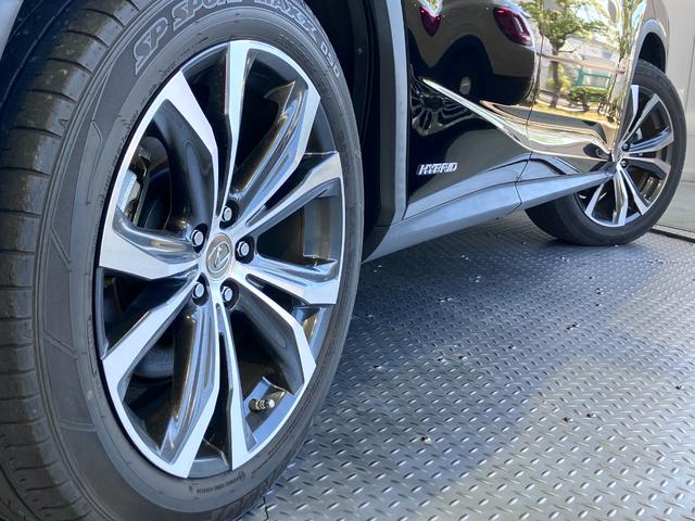 ＲＸ ＲＸ４５０ｈ　バージョンＬ　サンルーフ・パノラミックビューモニター・純正ＳＤナビ・Ｂｌｕｅｔｏｏｔｈオーディオ・フルセグ・ブラウン本革シート・エアーシート・シートヒーター・シートメモリー・２０インチＡＷ・ブラインドスポットＭ・（43枚目）