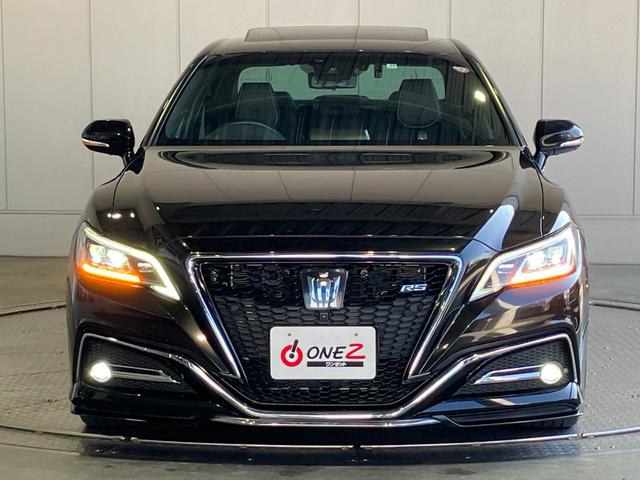 クラウンハイブリッド ＲＳアドバンス　サンルーフ・デジタルインナーミラー・黒本革シート・エアーシート・シートヒーター・パノラミックビューモニター・純正ＳＤナビ・Ｂｌｕｅｔｏｏｔｈオーディオ・フルセグ・純正エアロＦＲ・１５００Ｗ　ＡＣ・（29枚目）