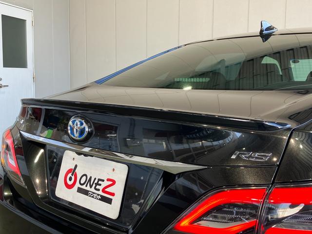 クラウンハイブリッド ＲＳアドバンス　サンルーフ・デジタルインナーミラー・黒本革シート・エアーシート・シートヒーター・パノラミックビューモニター・純正ＳＤナビ・Ｂｌｕｅｔｏｏｔｈオーディオ・フルセグ・純正エアロＦＲ・１５００Ｗ　ＡＣ・（52枚目）