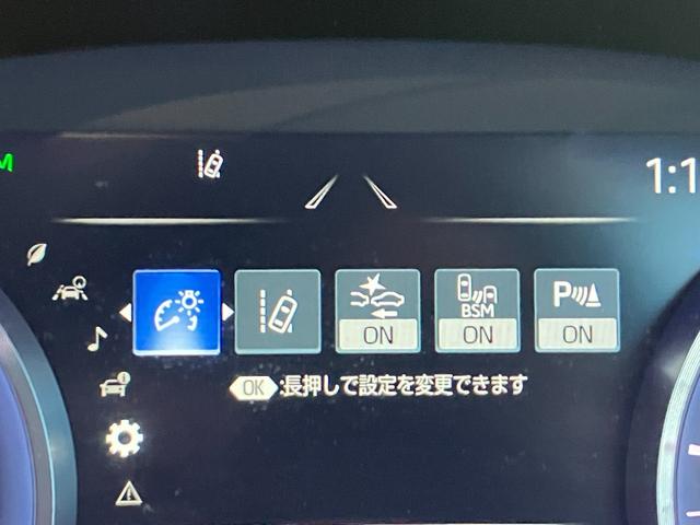 クラウンハイブリッド ＲＳアドバンス　サンルーフ・デジタルインナーミラー・黒本革シート・エアーシート・シートヒーター・パノラミックビューモニター・純正ＳＤナビ・Ｂｌｕｅｔｏｏｔｈオーディオ・フルセグ・純正エアロＦＲ・１５００Ｗ　ＡＣ・（62枚目）